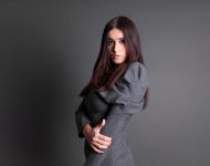 Saint Grey Dress Print-8